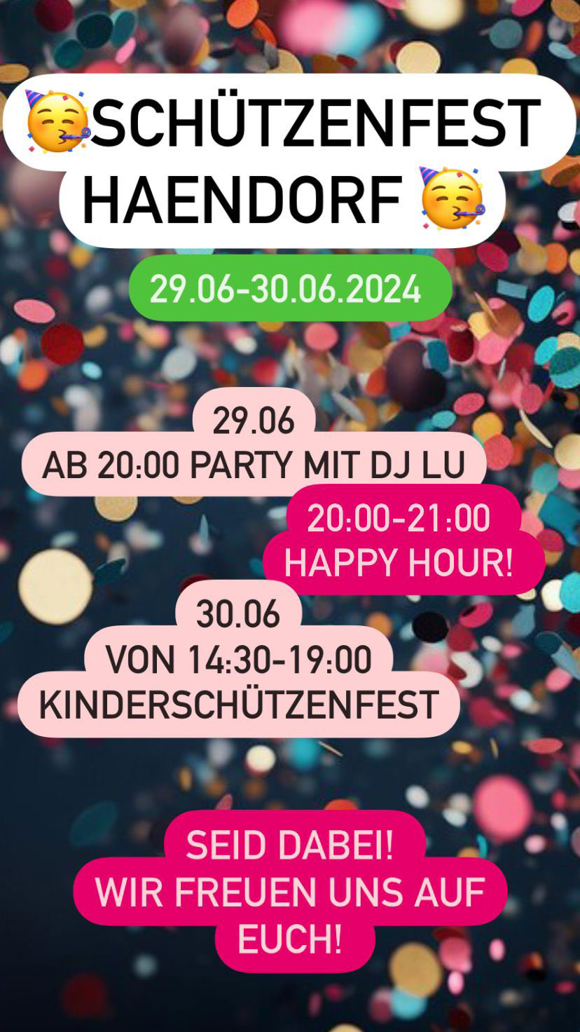 Schützenfest Haendorf 2024